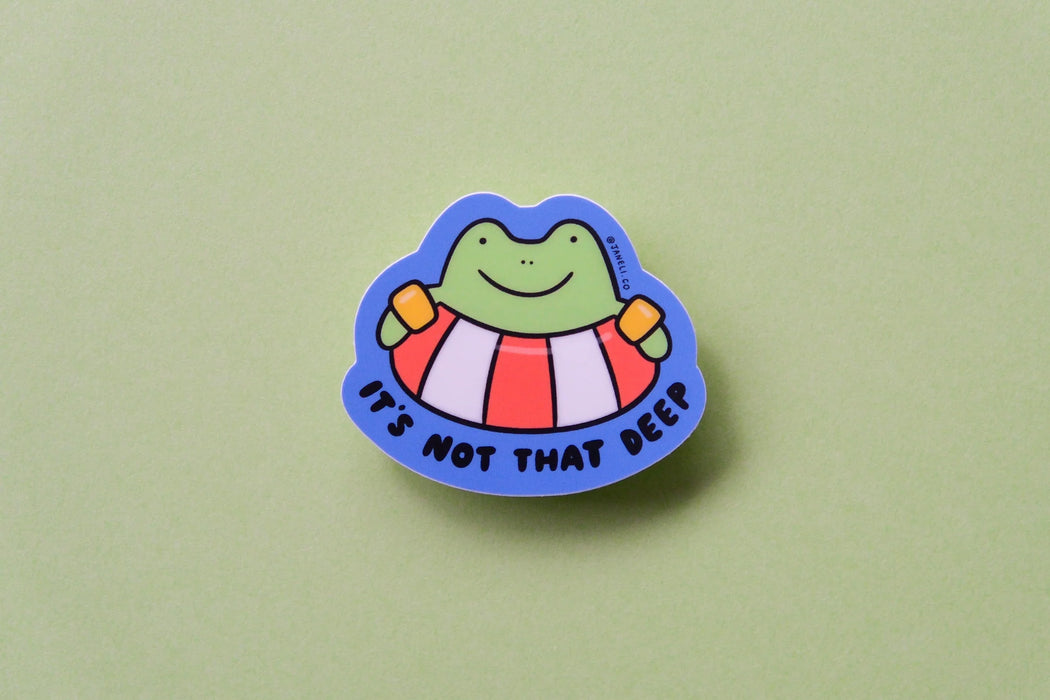 It's Not That Deep Sticker