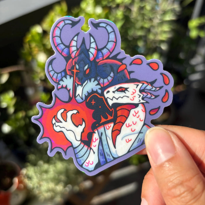 Dark Urge Holographic Sticker