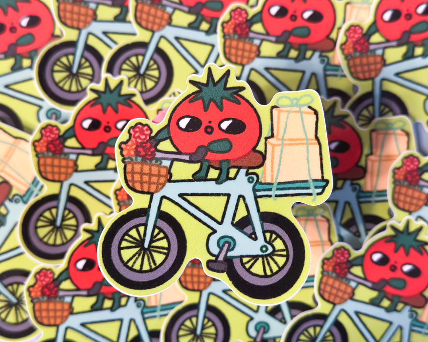 Delivery Tomato Sticker