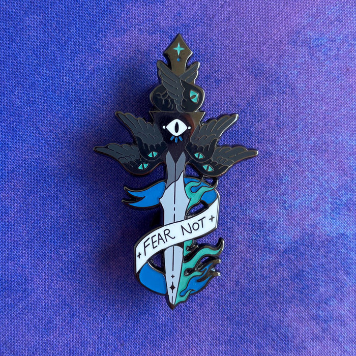 Demisexual Angel Pin - Frostmourne Variant
