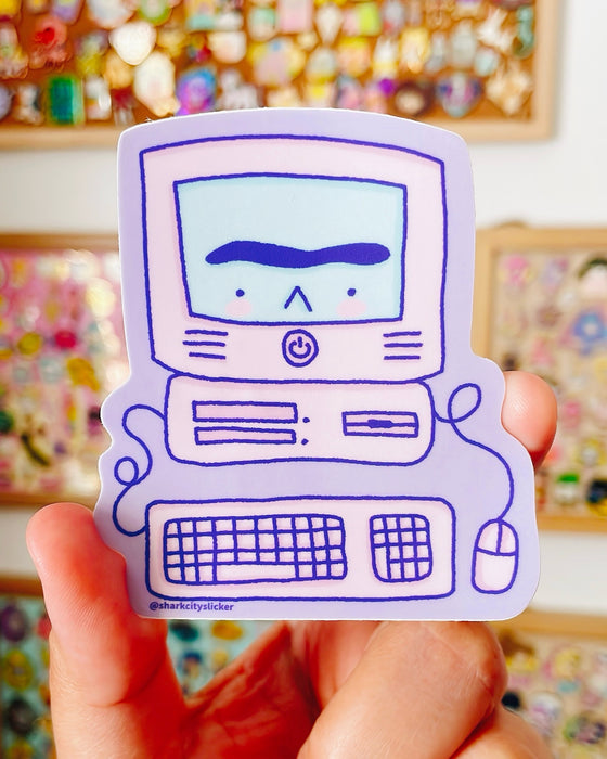 Desktop Computer Sticker