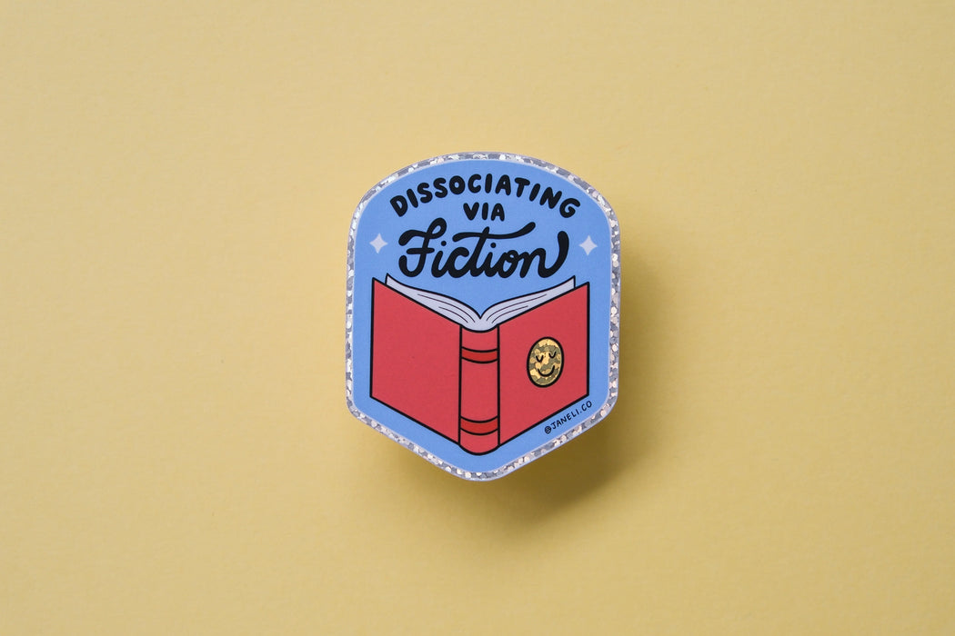 Dissociating via Fiction Sticker