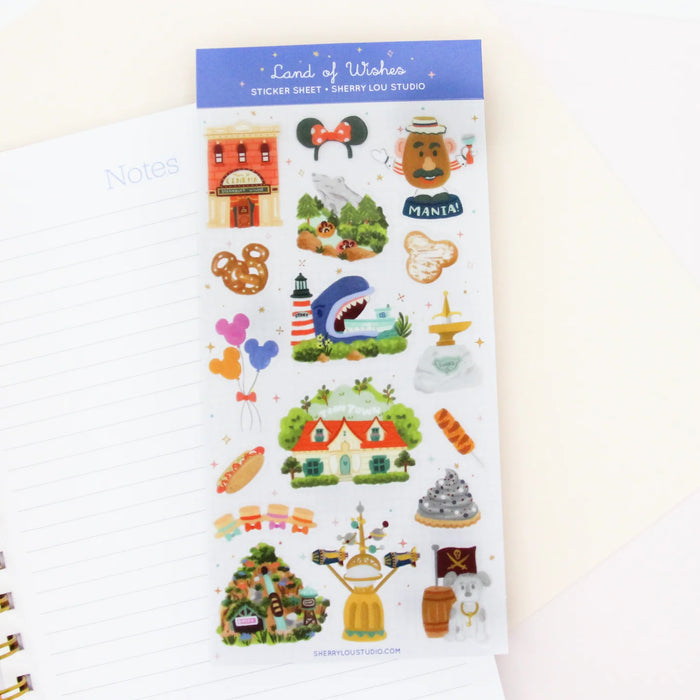 Land of Dreams Sticker Sheet V2