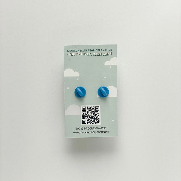 Procrastinator Pin