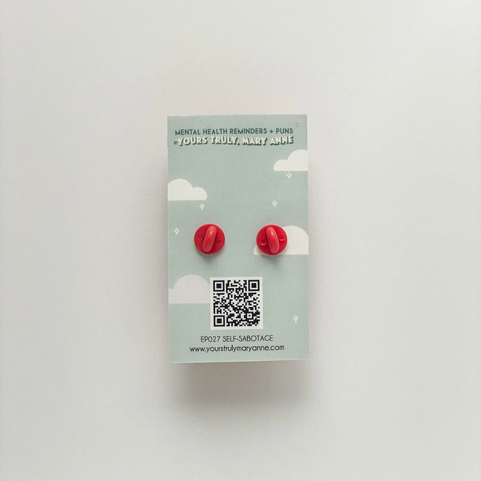 Self Sabotage Pin