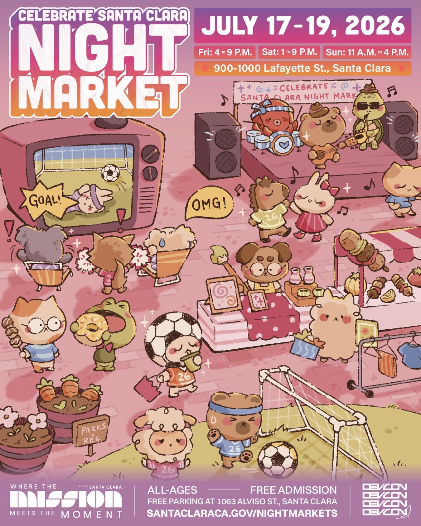 UPCOMING EVENT: Celebrate Santa Clara Night Market