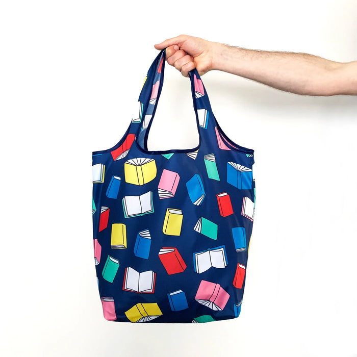 Books Foldable Tote Bag