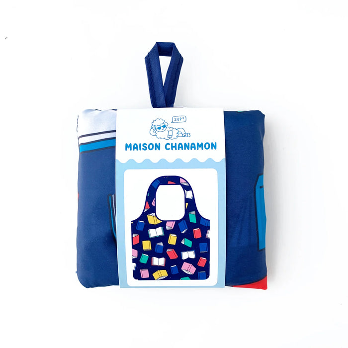 Books Foldable Tote Bag