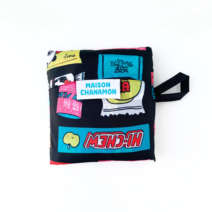 Asian Snacks Foldable Tote Bag