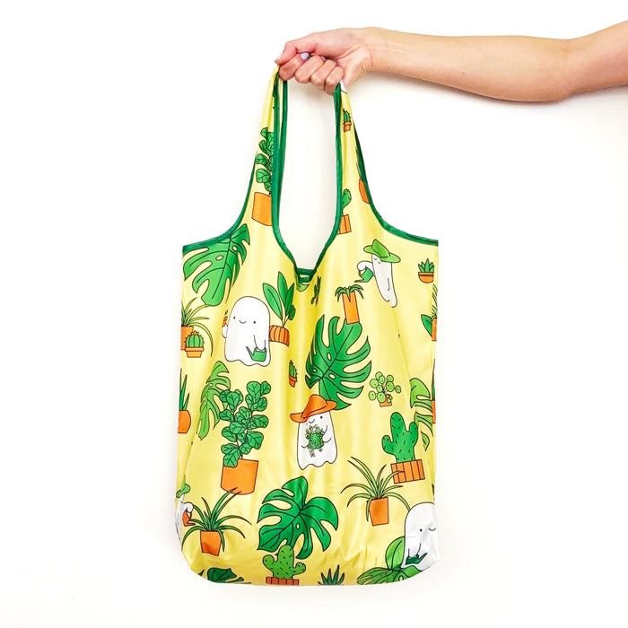 Plant Ghost Foldable Tote Bag