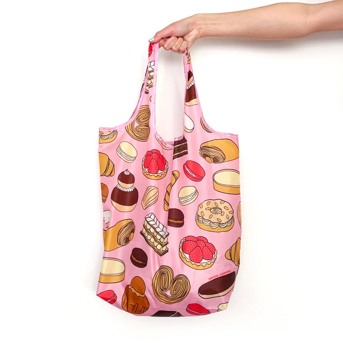 Patisserie Foldable Tote Bag