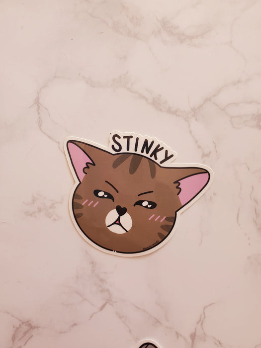 Stinky Sticker
