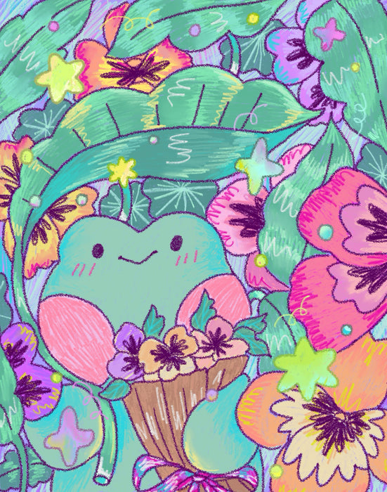 Flower Froggy