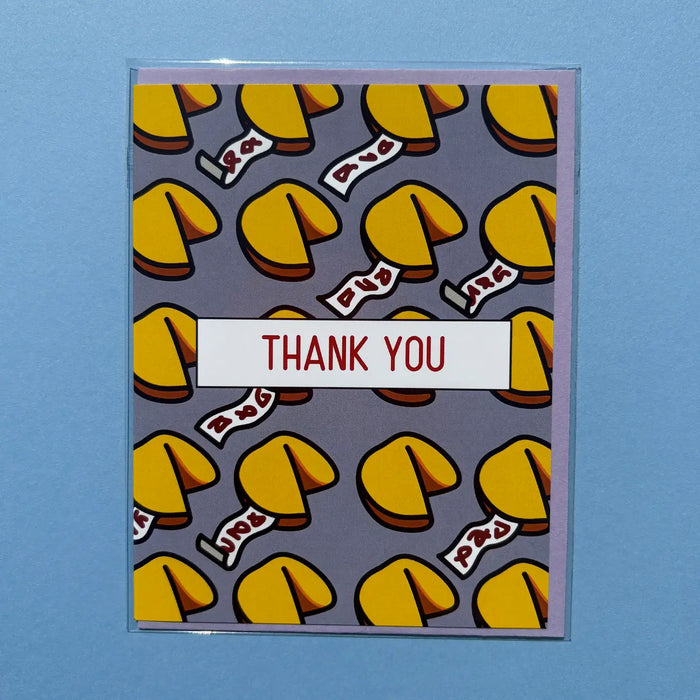 Fortune Cookie Thank You Greeting Card