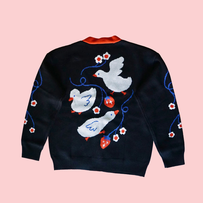 Goose Party Cardigan