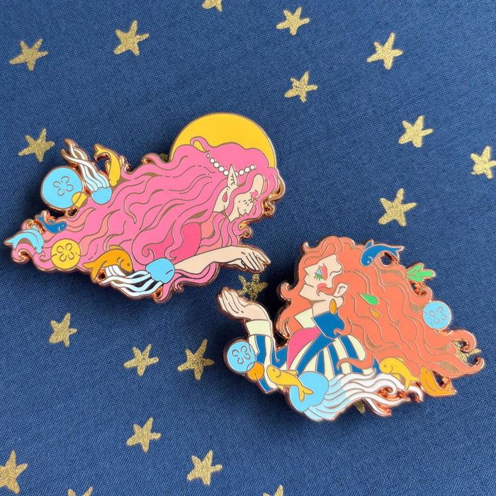 Fujimoto and Granmamare Pins