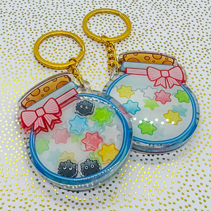 Ghibli Shaker Keychain - Soot Sprite