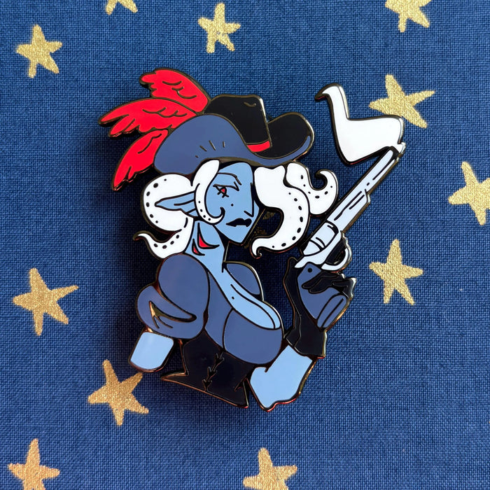 Gothic Western Monsters Pins