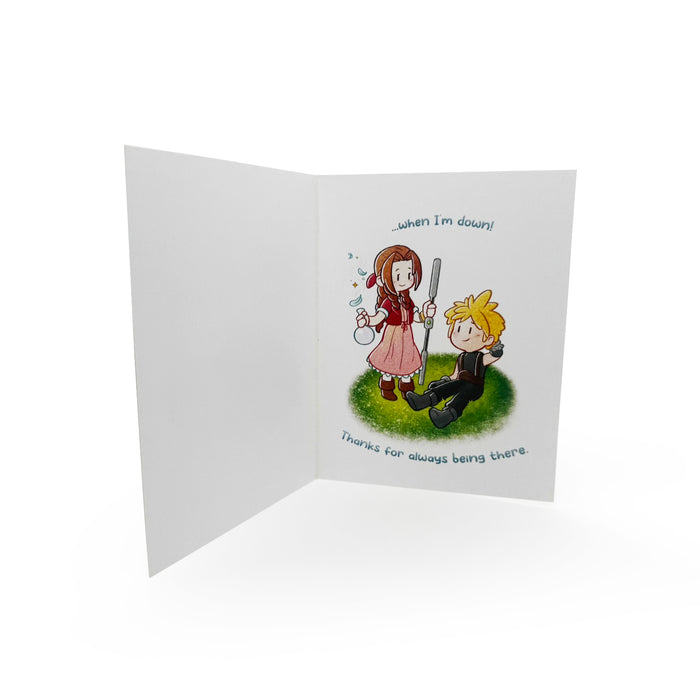 Greeting Card - FF7 Aerith Edition - You're My Phoenix