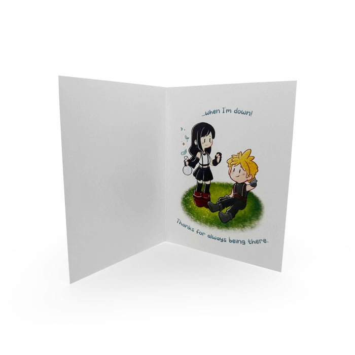 Greeting Card - FF7 Tifa Edition - You're My Phoenix 01