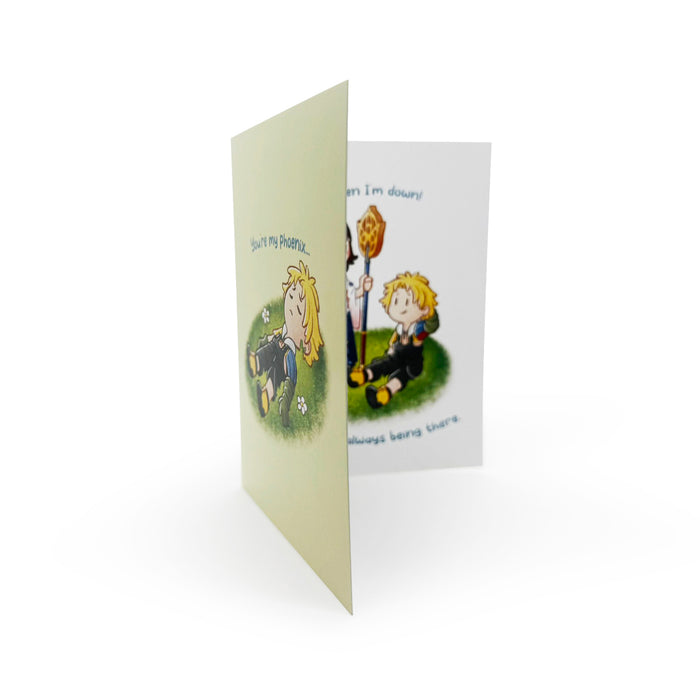 Greeting Card - FFX - You're My Phoenix