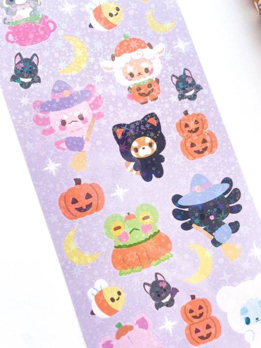 Halloween Spooky Sticker Sheet