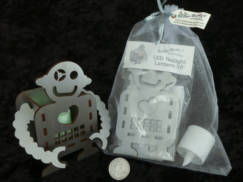 Happy Robot Shape Lantern Kit
