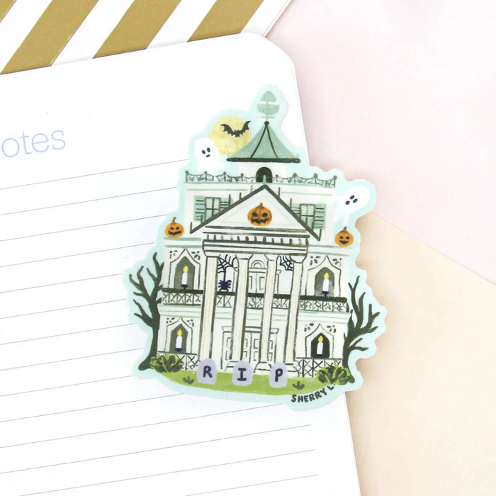 Haunted Mansion Vinyl Sticker