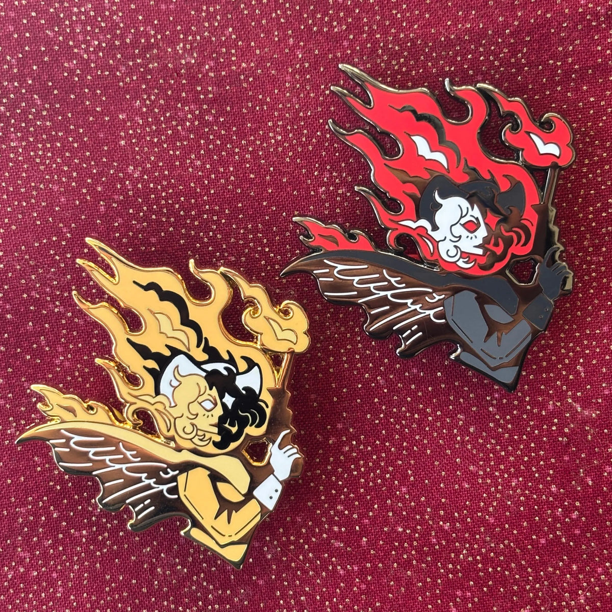 Holy Fire Pins — San José Made