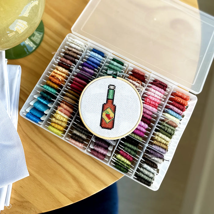Hot Sauce - DIY Cross Stitch Kit Regular price