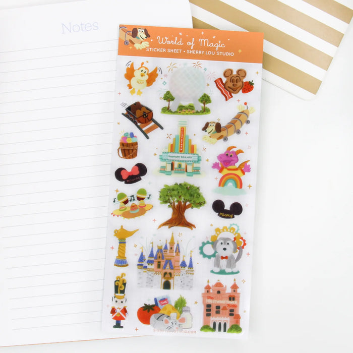 World of Magic Sticker Sheet