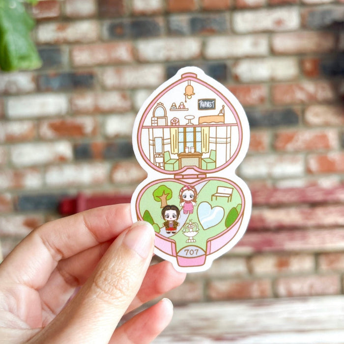 8 Seven Sticker Eight and Seven Pocket Sticker — San José Made