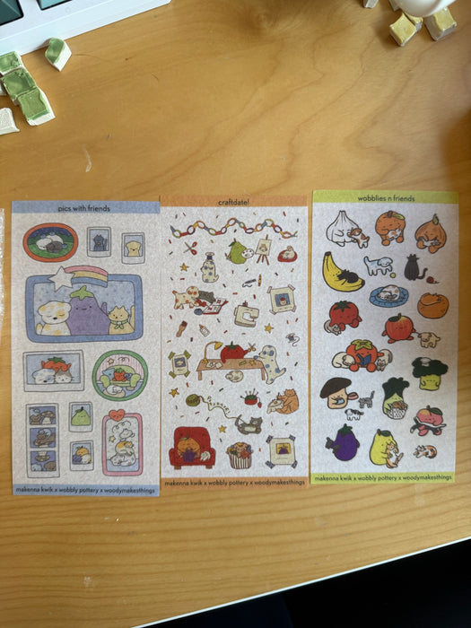 Washi Sticker Sheet