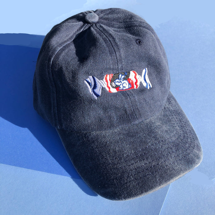 White Rabbit Embroidered Hat