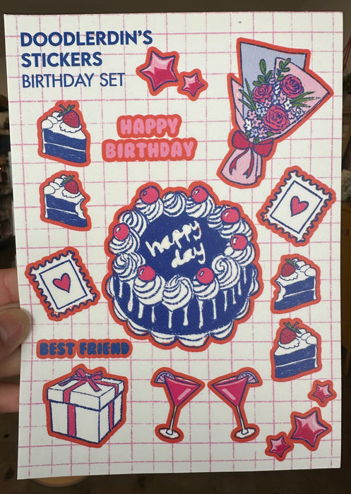 Birthday Sticker Sheet