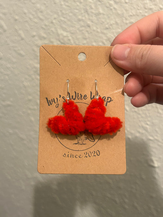 Pipe Cleaner Earrings