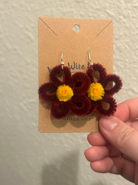 Pipe Cleaner Earrings