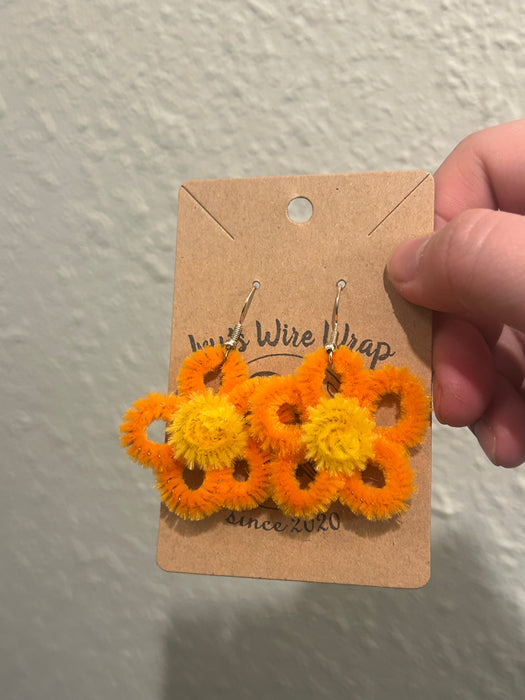 Pipe Cleaner Earrings