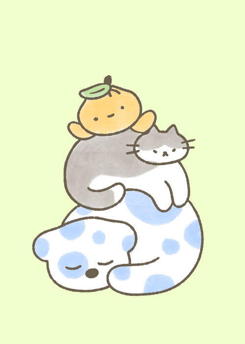 Stack of guys - Die Cut Sticker