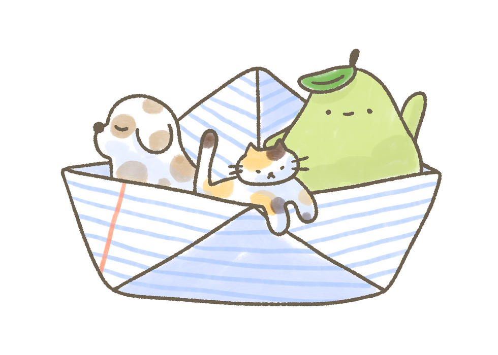 Paperboat - Die Cut Sticker