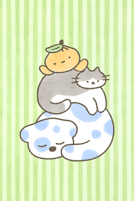 Stack of guys - Postcards