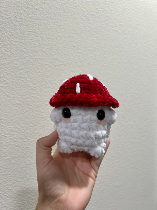 Red Mushie Crochet Plushie