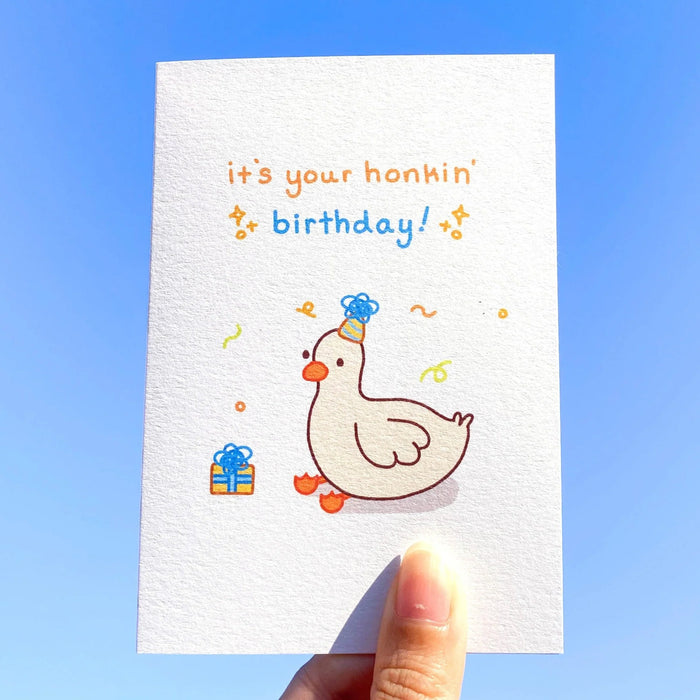 Happy Honkin' Birthday Card