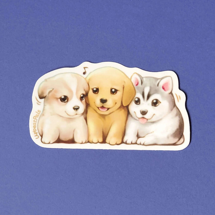 Puppies Sticker