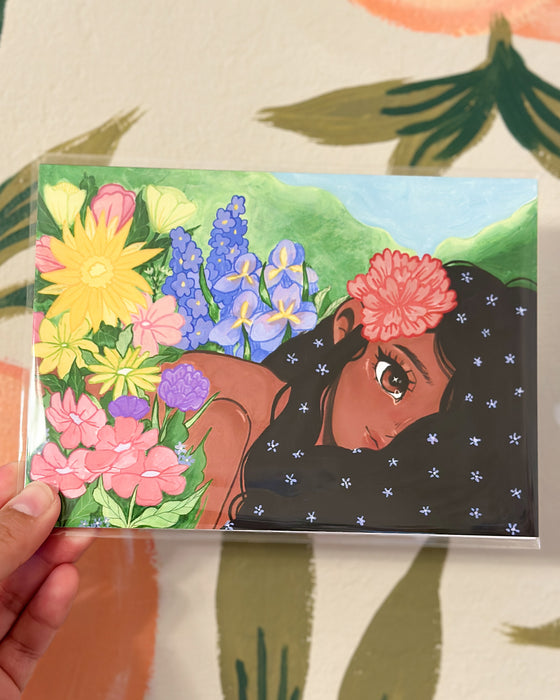 In the Garden (7x5)