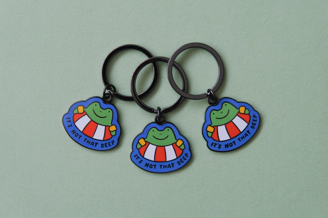 It's Not That Deep Keychain