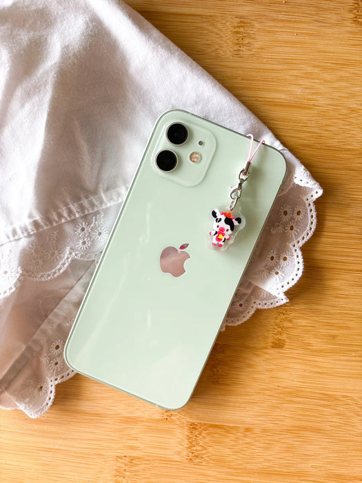 Jolene the Cow Devil Plushie Phone Charm