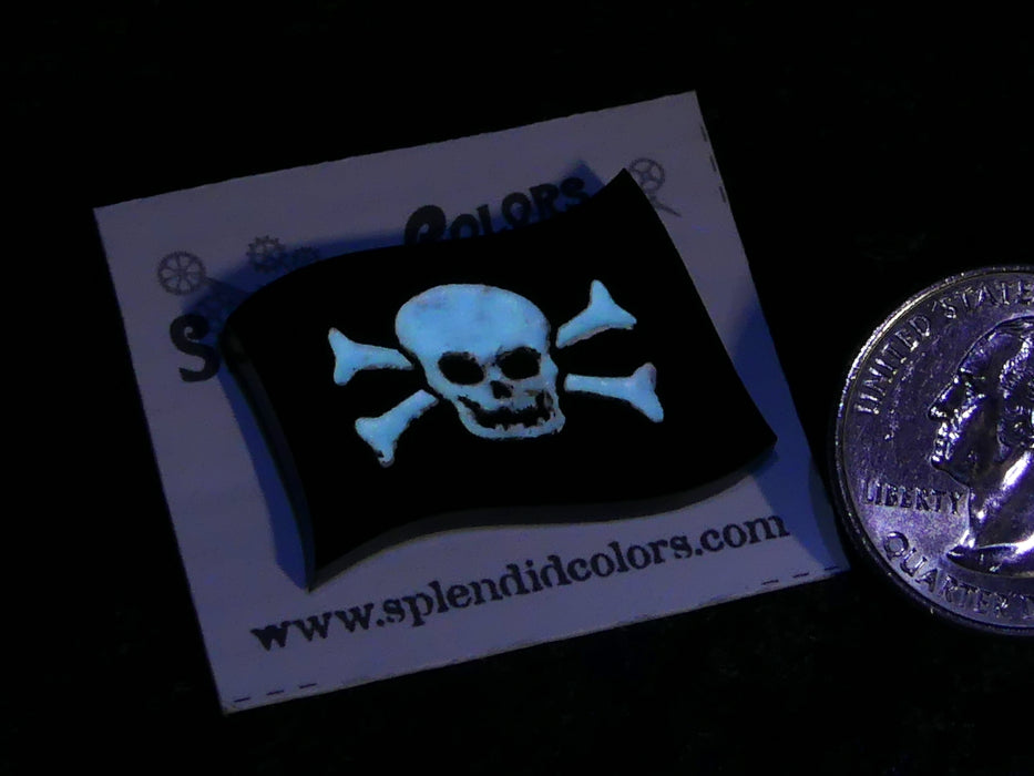 Jolly Roger Glow Pin