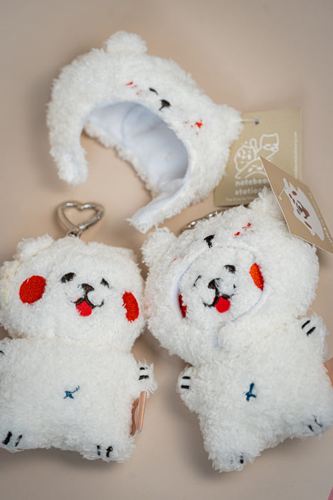Mini Plushie Keychain with removable hat
