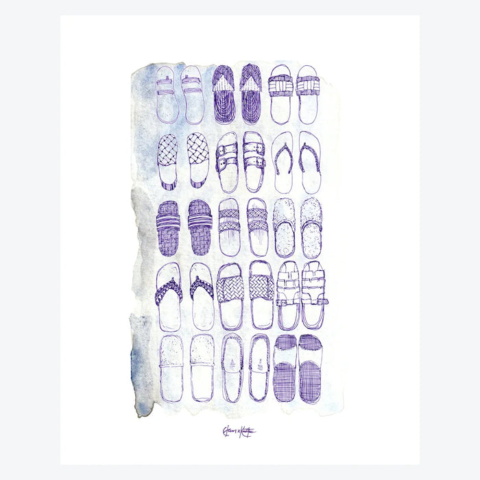 Tsinelas Art Print